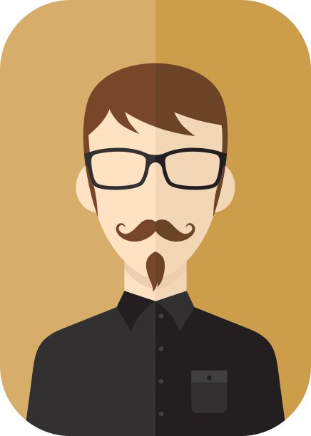 男人潮人头像用户图片卡通人物图片下载