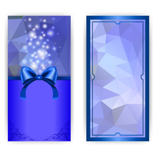 带蝴蝶结的请柬图片下载