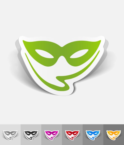 真实设计元素掩模图片下载