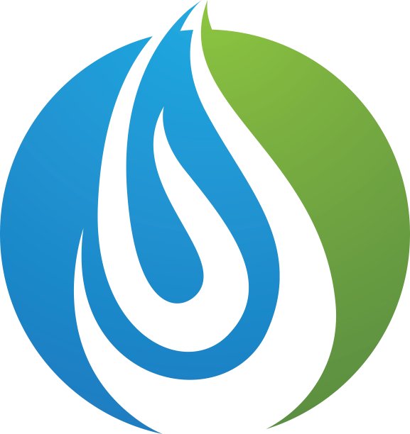 水象标志模板图片下载