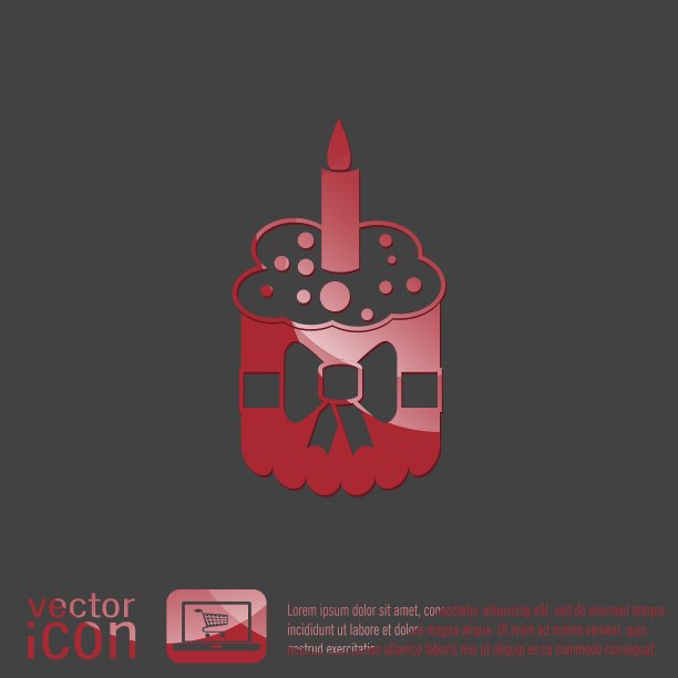 生日蛋糕的图标图片下载