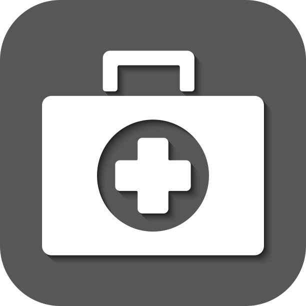 急救箱图标扁平风格图片下载