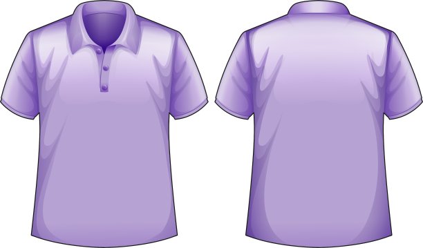 紫色的衬衫图片下载