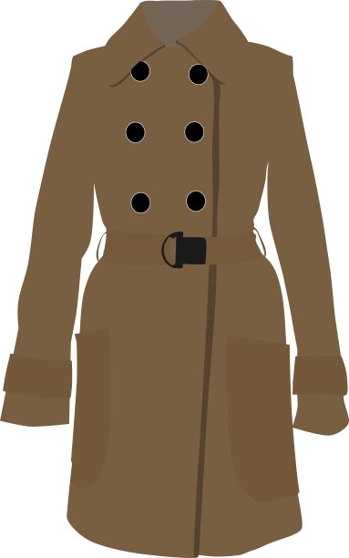 棕色外套图片下载