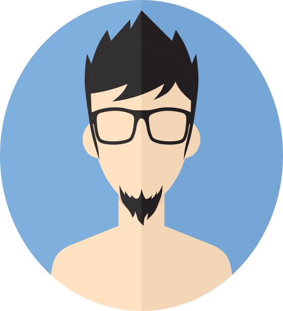 男人潮人头像用户图片卡通人物图片下载