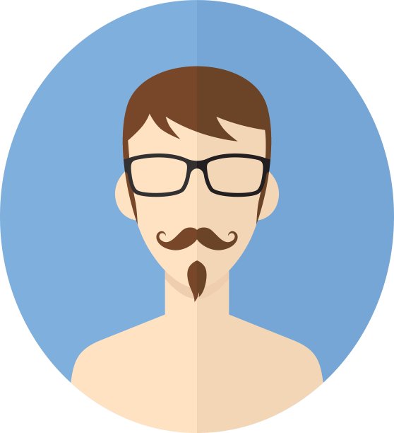 男人潮人头像用户图片卡通人物图片下载