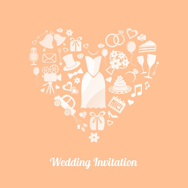 婚礼的邀请图片下载