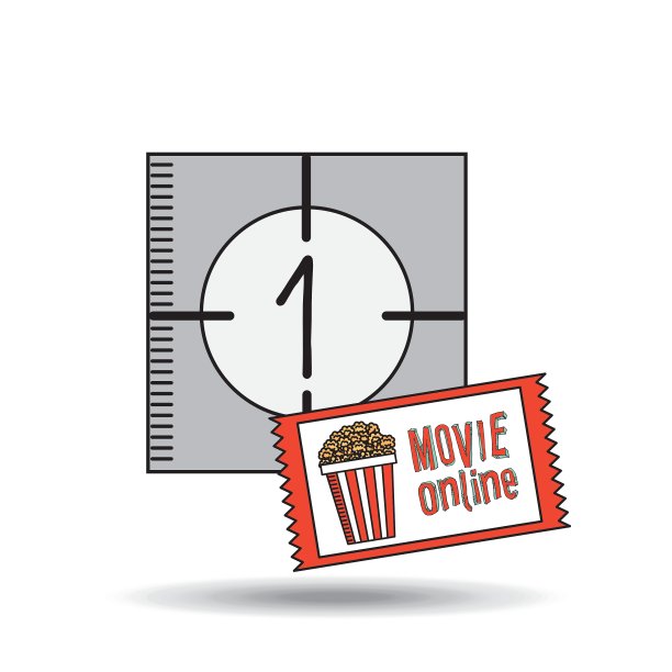 电影在线设计图片下载