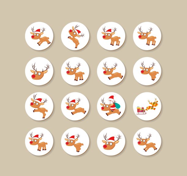 驯鹿图标图片下载