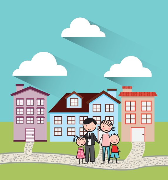 幸福的家庭图片下载