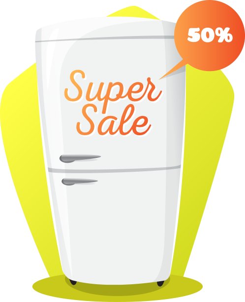 卡通冰箱图片下载