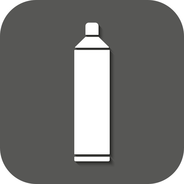 牙齿图标牙膏符号扁平设计图片下载