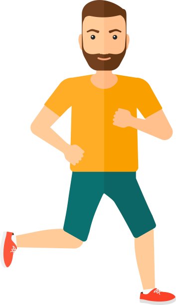 慢跑运动的人图片下载