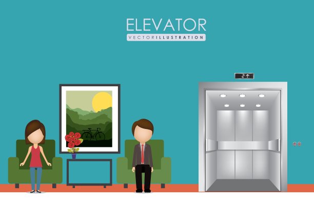 电梯上下设计完毕图片下载