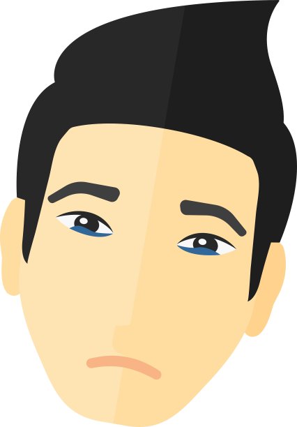 沮丧的年轻人图片下载