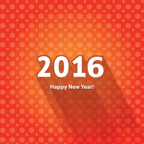 红色数字平阴影在红色背景无缝图片下载