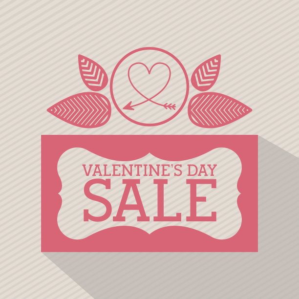 情人节促销设计图片下载