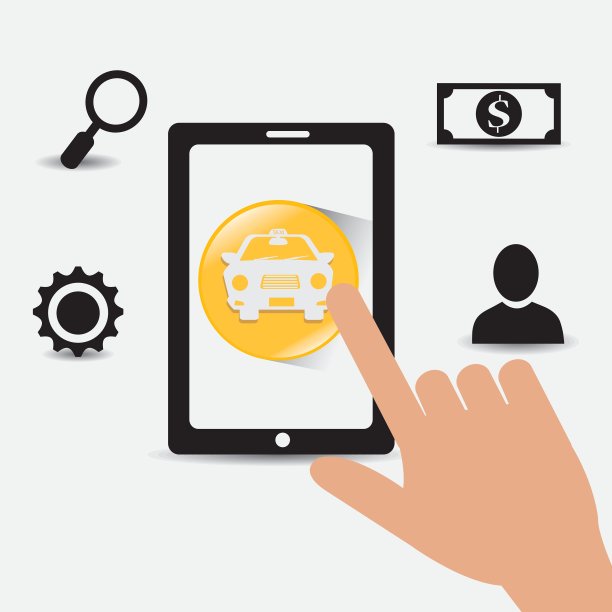 出租车服务设计图片下载