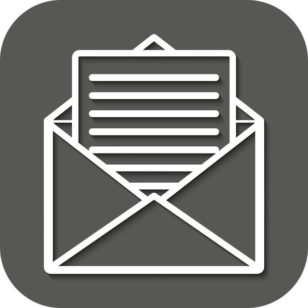 邮件图标打开信封符号图片下载