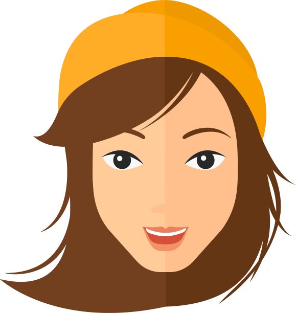 微笑的幸福女人图片下载