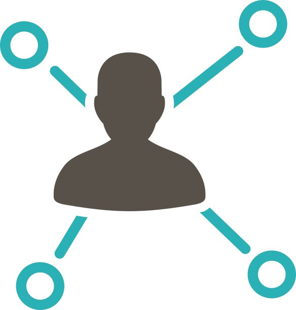 关系图标从商业双色集图片下载