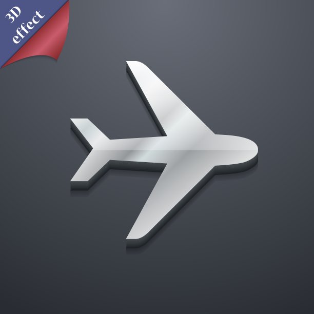 平面图标符号3D风格时尚的现代设计图片下载