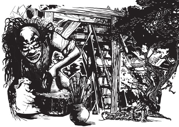 波特创造者小丑-徒手图片下载