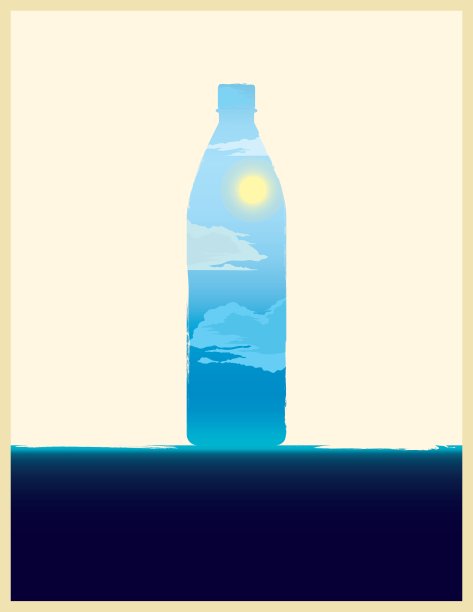 一瓶水图片下载