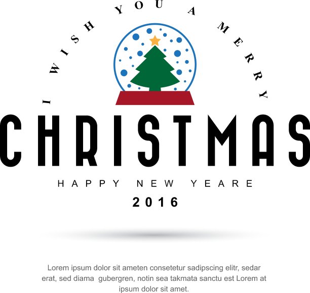 圣诞快乐，新年快乐图片下载