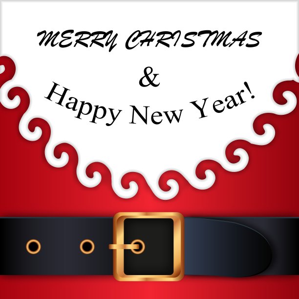 红色圣诞老人套装图片下载