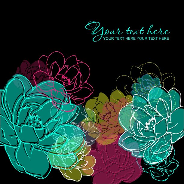 花卉及装饰图案图片下载