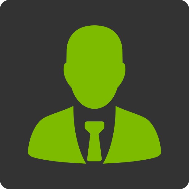 商人图标从商业按钮OverColor图片下载