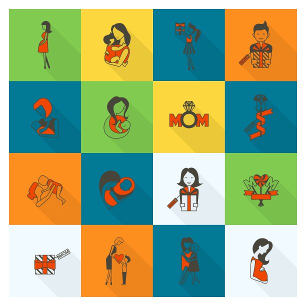 母亲节快乐图标图片下载