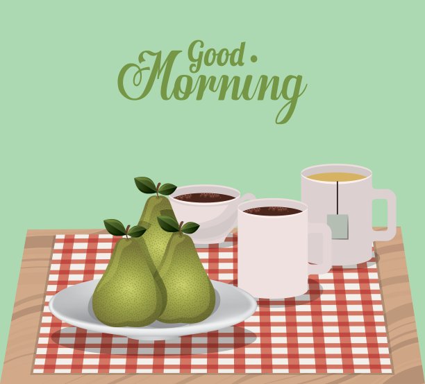 早餐设计图片下载