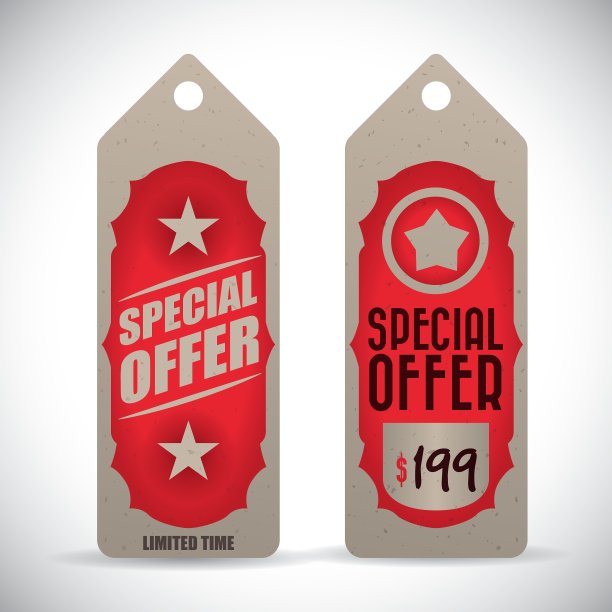 商务标签设计图片下载