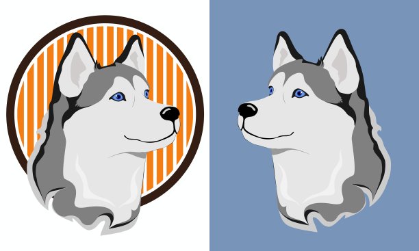 哈士奇狗图片下载