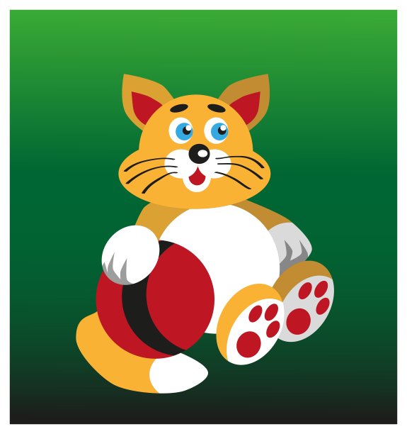 猫和球图片下载
