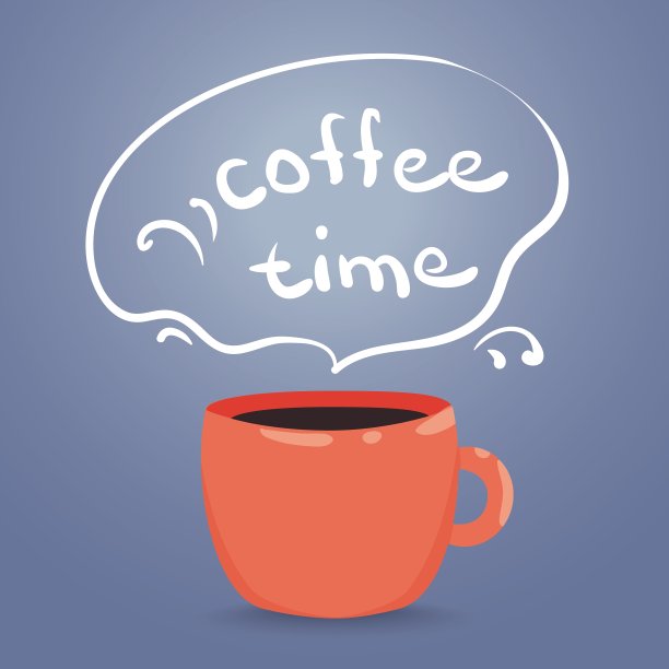 一杯热气腾腾的咖啡图片下载