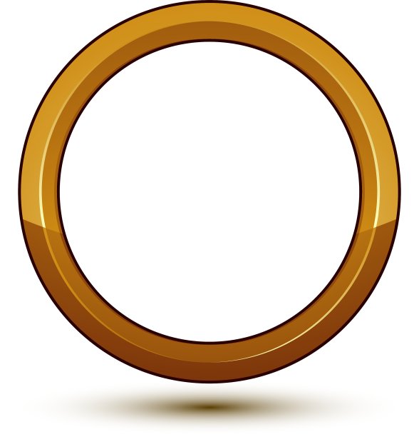 皇家金色几何符号与白色副本图片下载