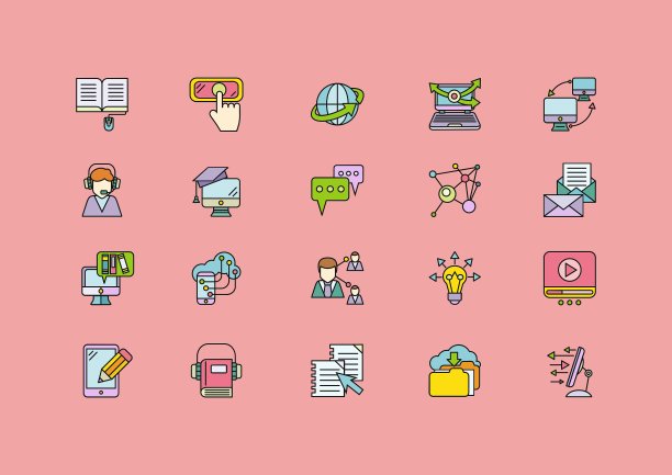 E-learning中的信息传输图片下载