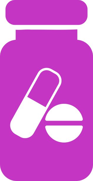 药物小药瓶图标图片下载