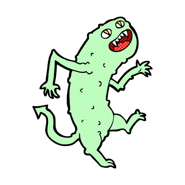 漫画卡通怪物图片下载