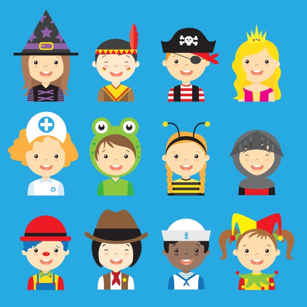 孩子们穿着阿凡达图片下载