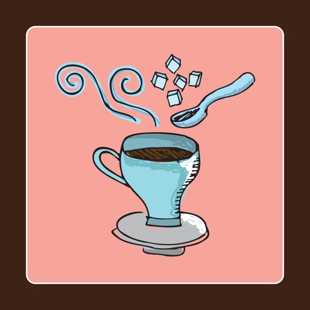 咖啡的设计图片下载