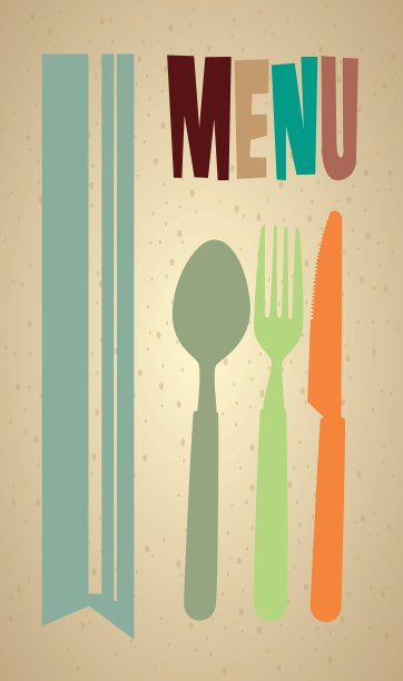 可爱的手绘绿色背景图片下载