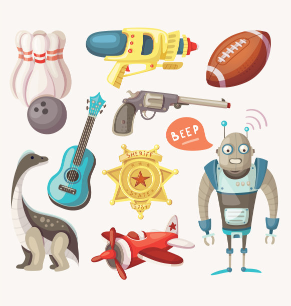 一套儿童玩具图片下载