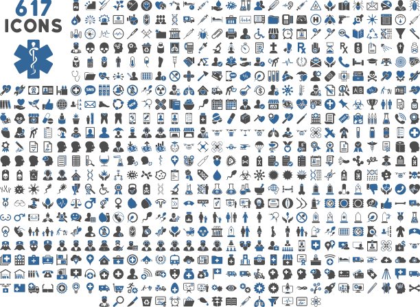 医疗图标集合图片下载