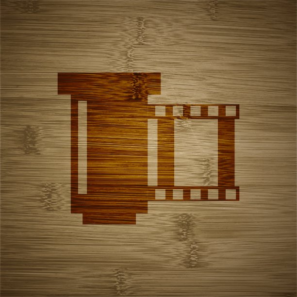 底片图标符号扁平的现代网页设计图片下载