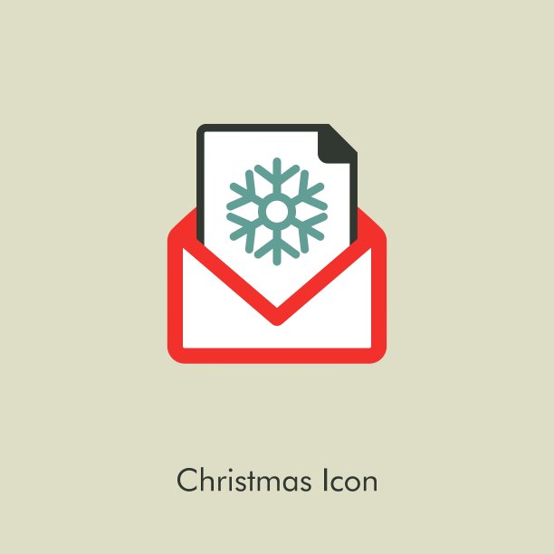 圣诞信图标图片下载