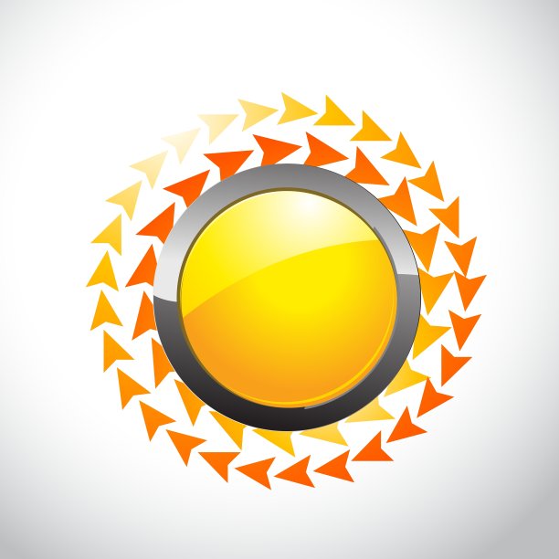 黄色的圆圈图片下载